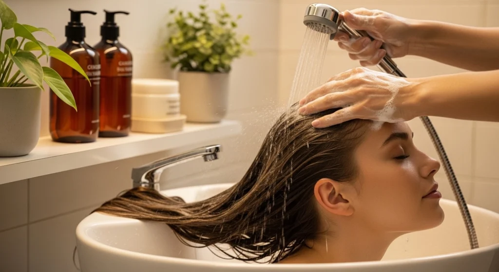 Hair Washing Routine
